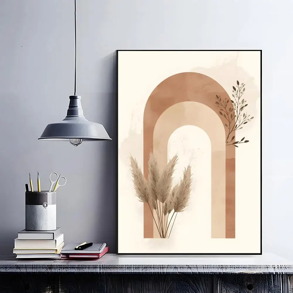 Abstract Bohemian Wall Art Poster