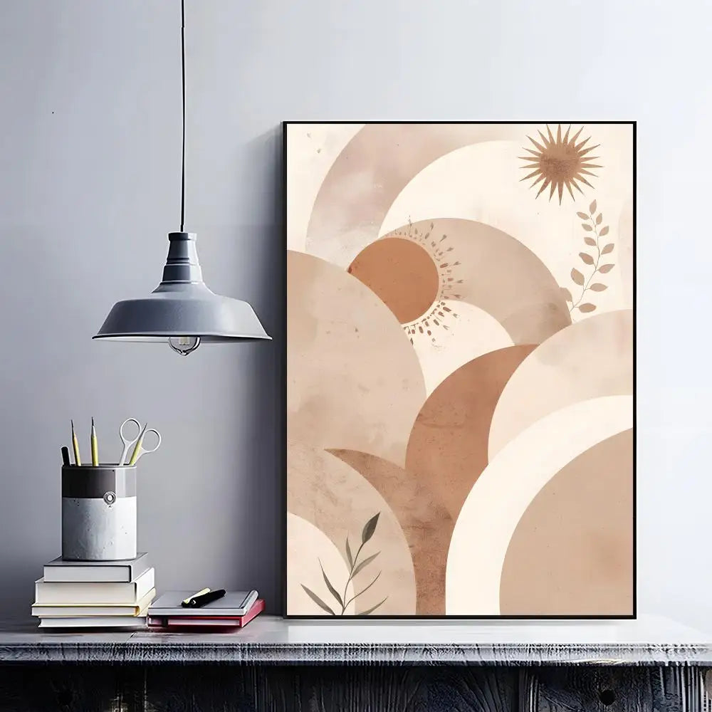 Abstract Bohemian Wall Art Poster