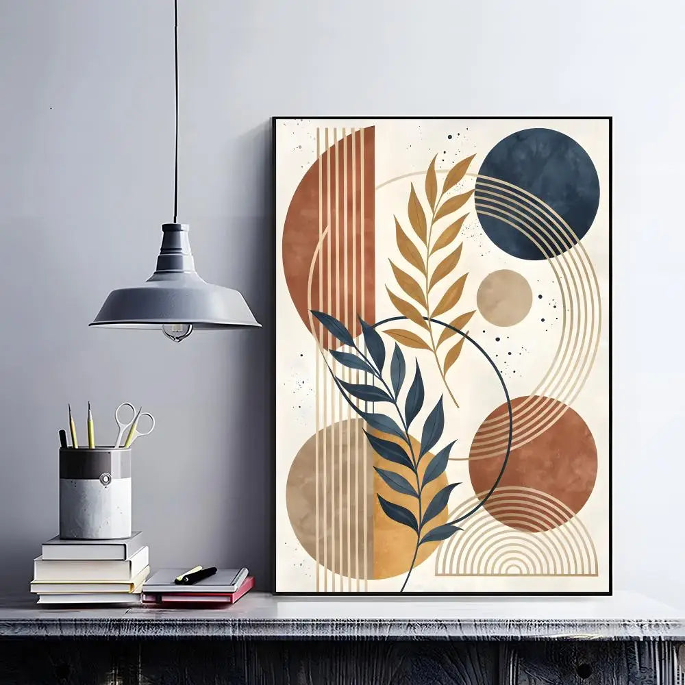 Abstract Bohemian Wall Art Poster