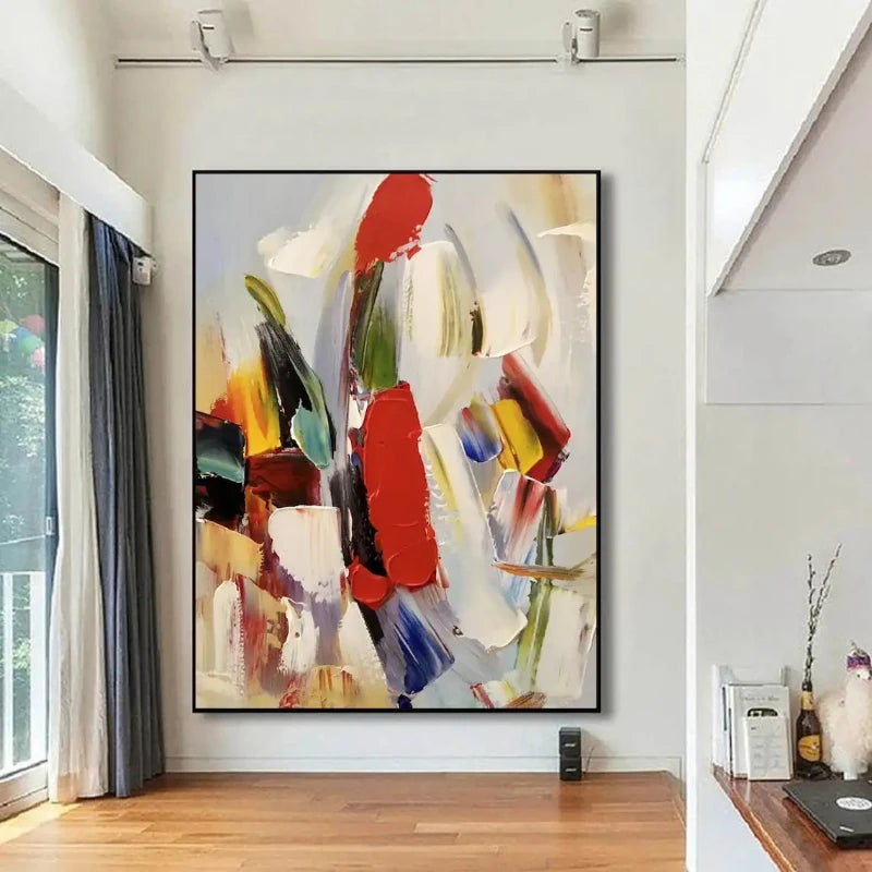 Colorful Abstract Canvas Wall Art
