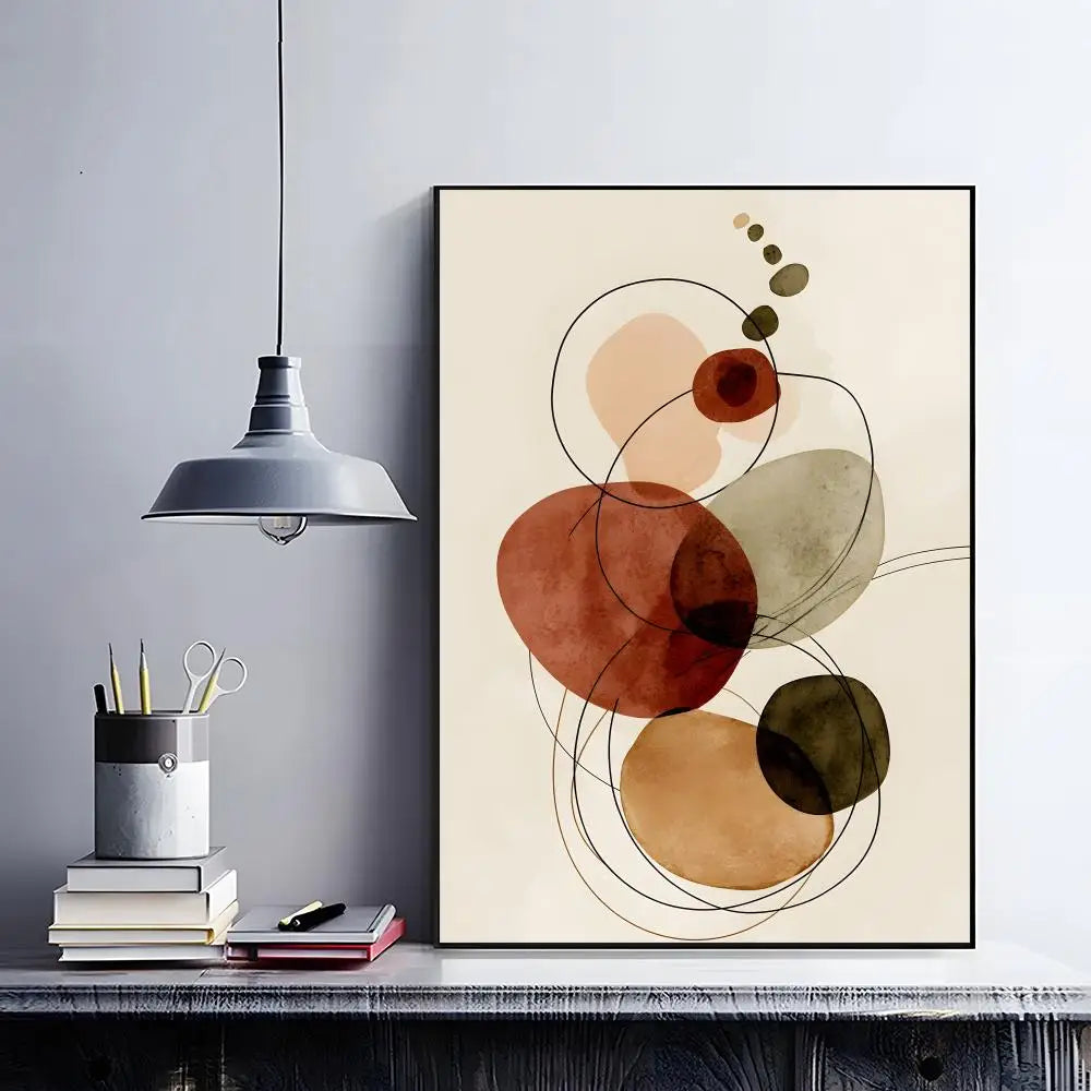 Abstract Bohemian Wall Art Poster