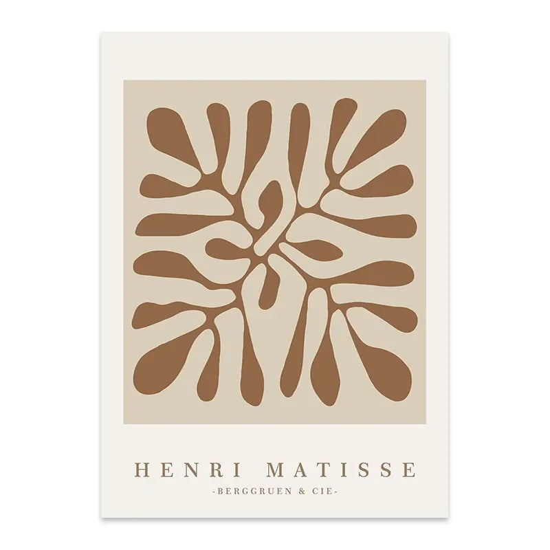 Boho Matisse Line Art Print