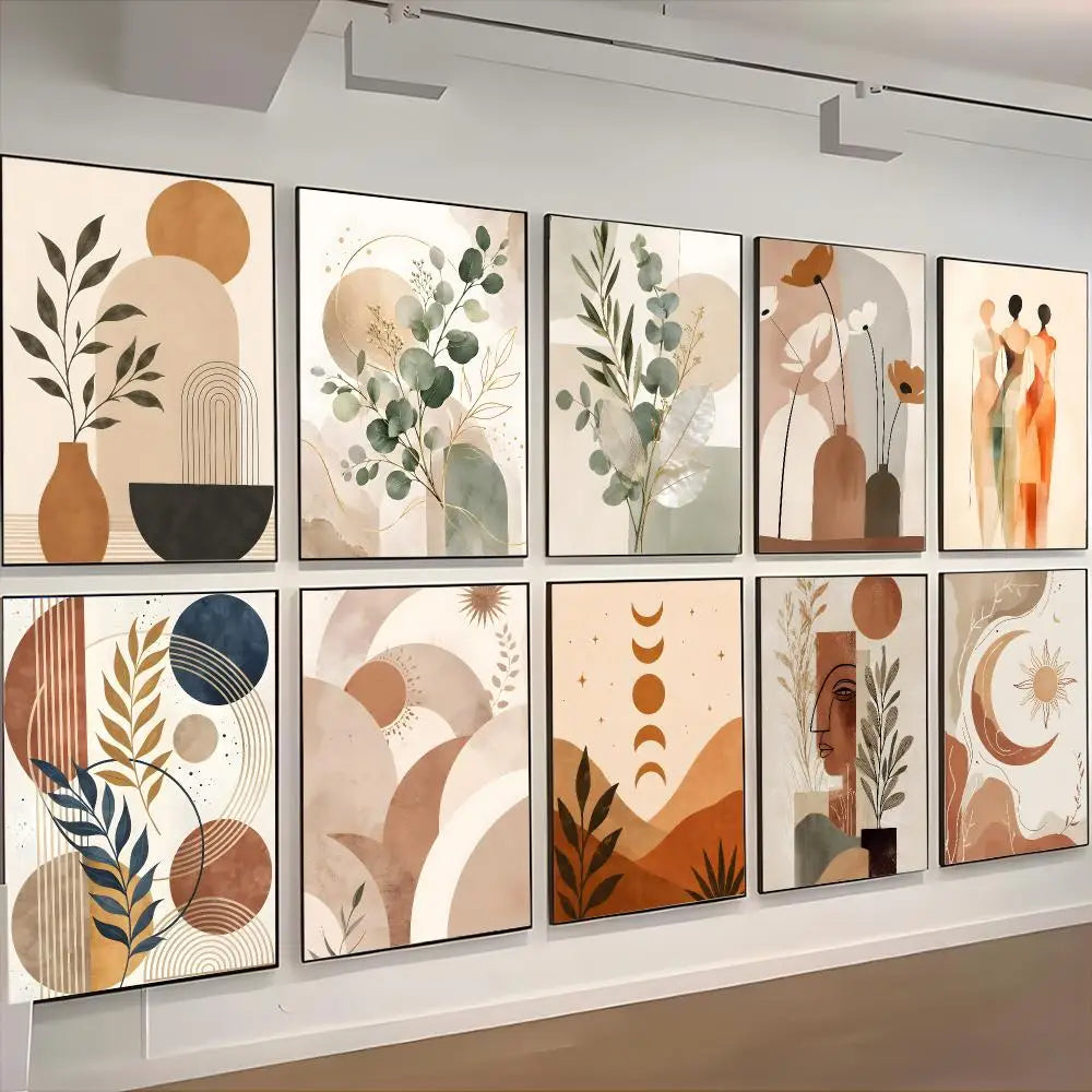 Abstract Bohemian Wall Art Poster