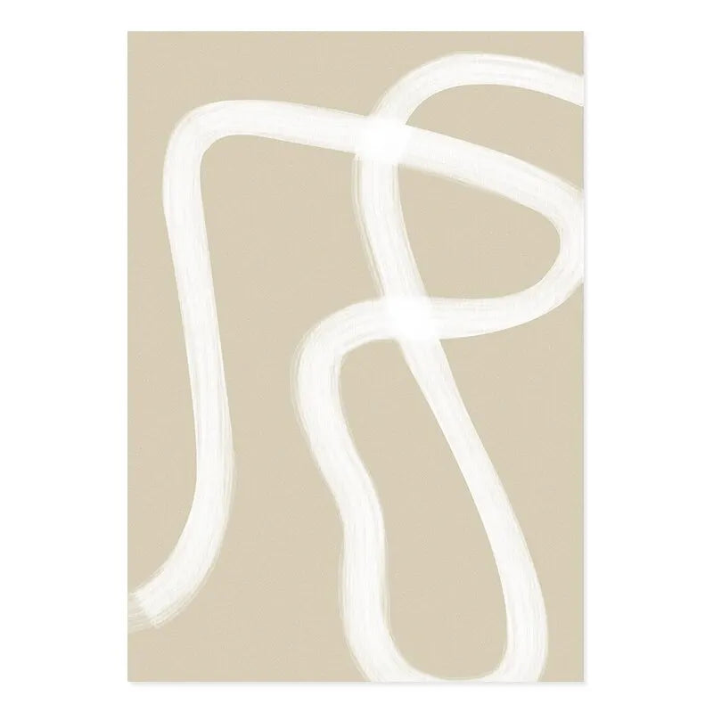 Boho Matisse Line Art Print