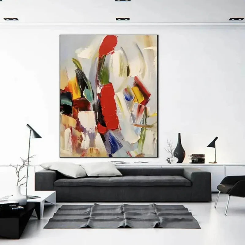 Colorful Abstract Canvas Wall Art