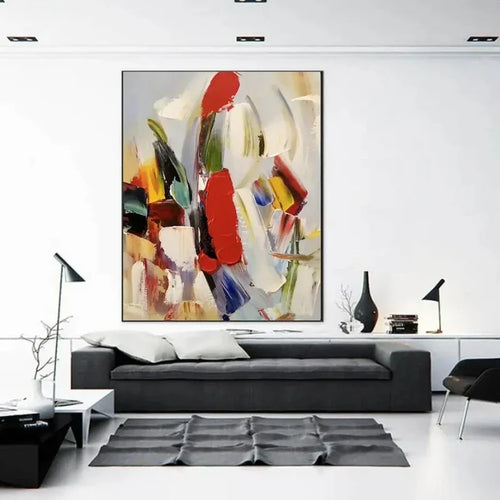 Colorful Abstract Canvas Wall Art