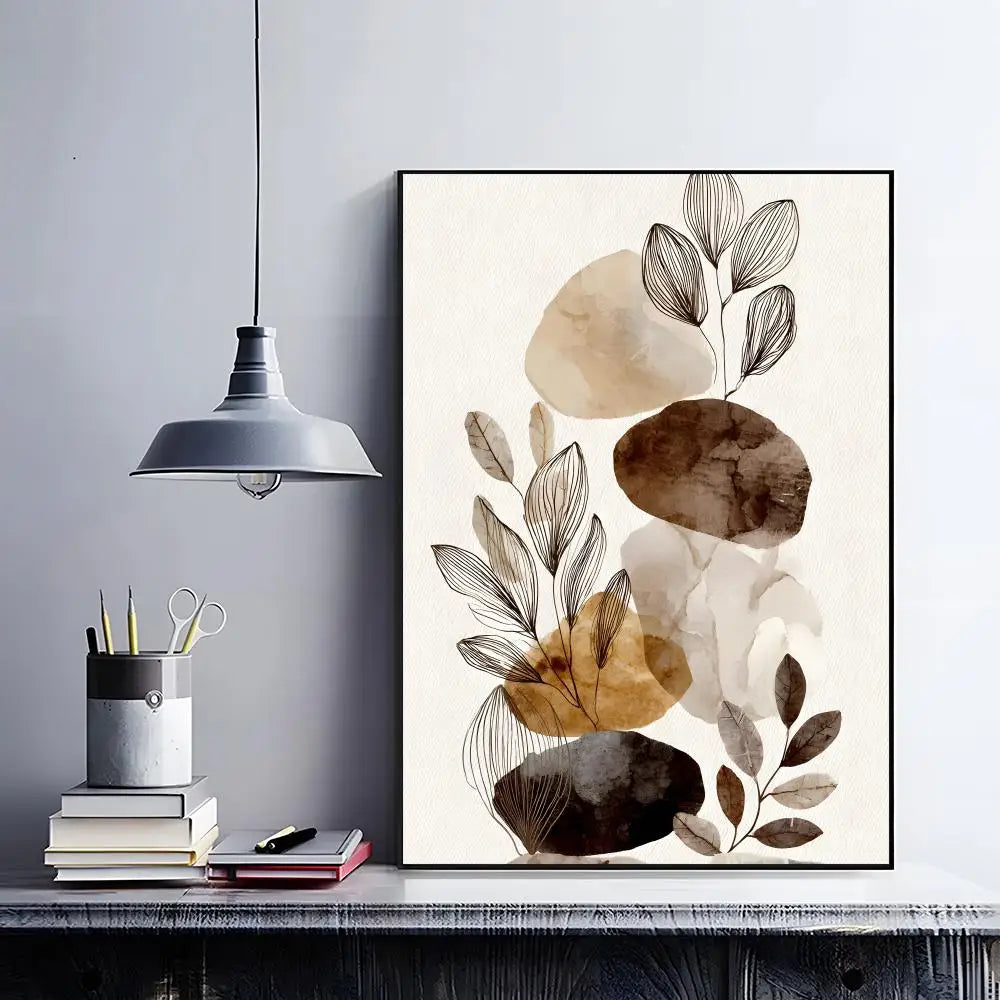 Abstract Bohemian Wall Art Poster