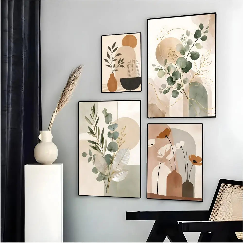 Abstract Bohemian Wall Art Poster