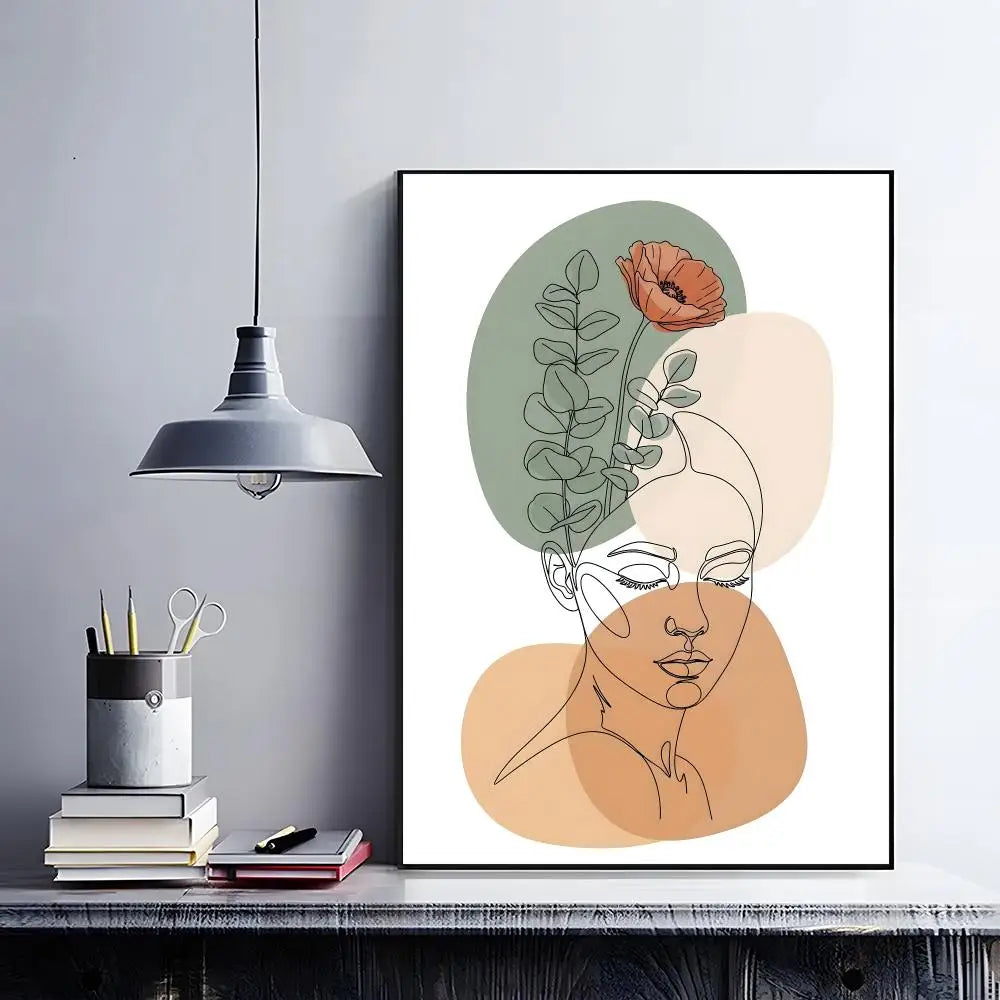 Abstract Bohemian Wall Art Poster
