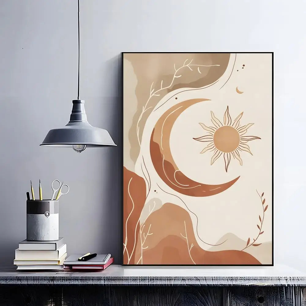Abstract Bohemian Wall Art Poster