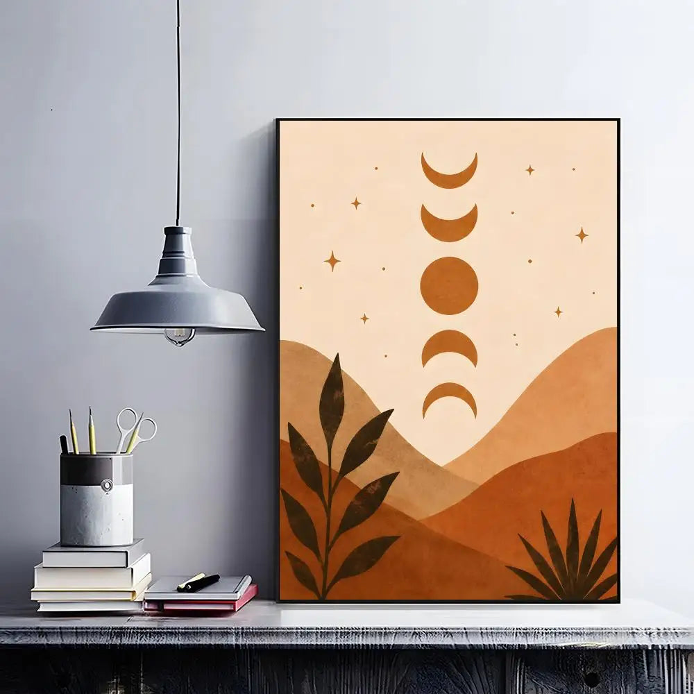 Abstract Bohemian Wall Art Poster