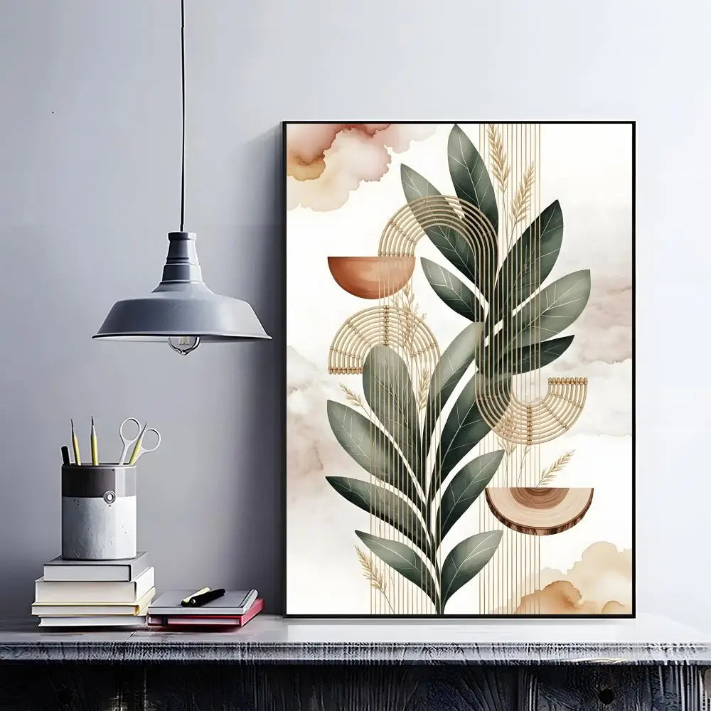 Abstract Bohemian Wall Art Poster
