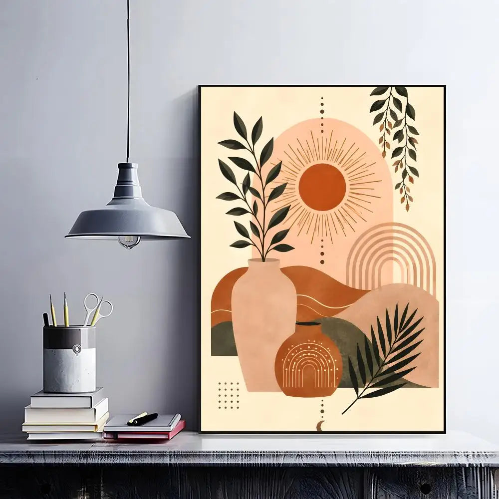 Abstract Bohemian Wall Art Poster