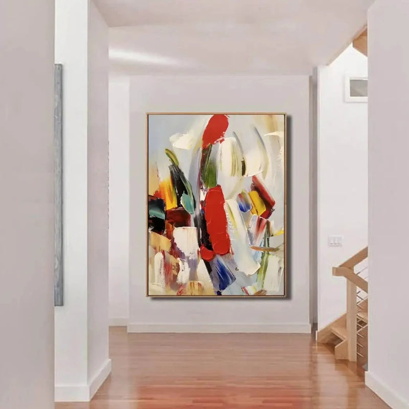 Colorful Abstract Canvas Wall Art