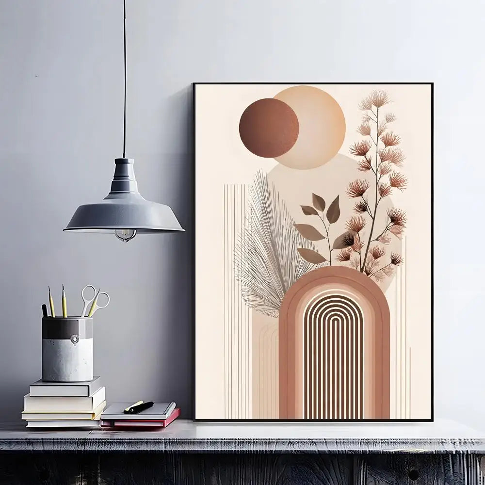 Abstract Bohemian Wall Art Poster