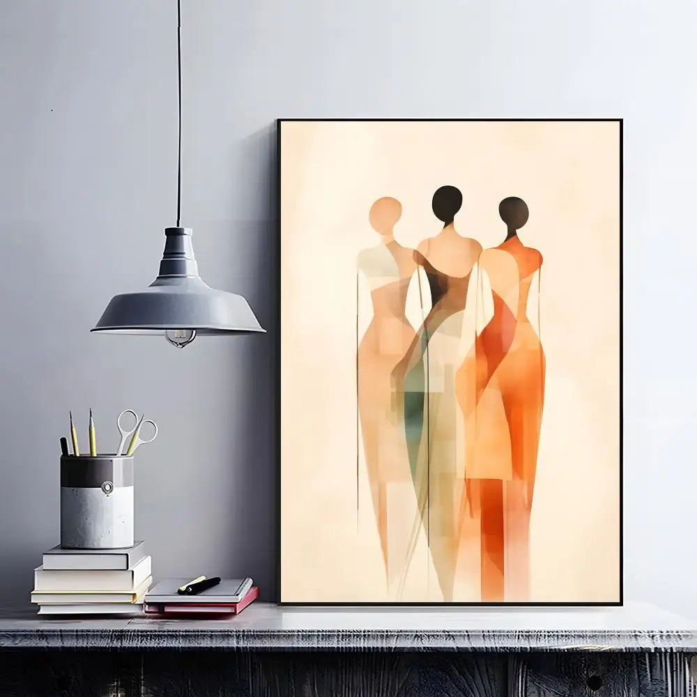 Abstract Bohemian Wall Art Poster